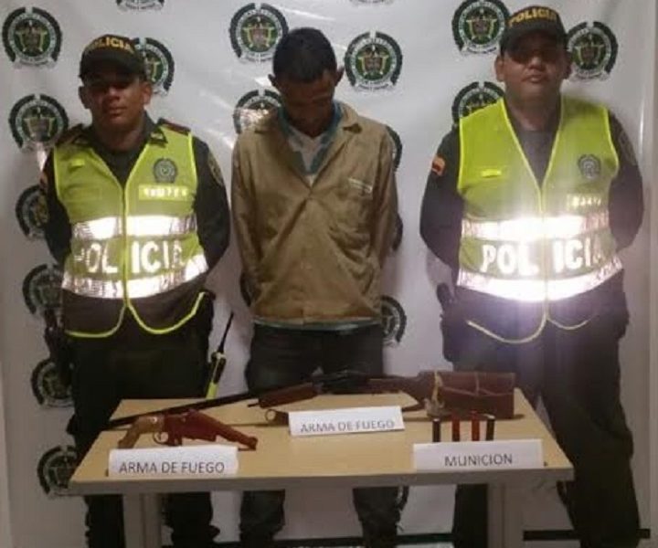 Capturan en Fundación un hombre por porte ilegal de armas de fuego - El ...
