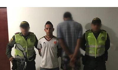 Tras persecución capturan a sujeto y un adolescente señalados de hurto