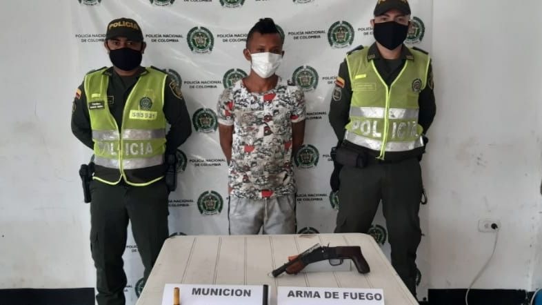 Cayó ‘El Bumba’ con un arma de fuego ilegal en el Difícil, Magdalena ...