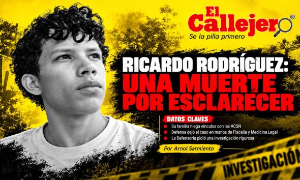 RICARDO RODRÍGUEZ: UNA MUERTE POR ESCLARECER