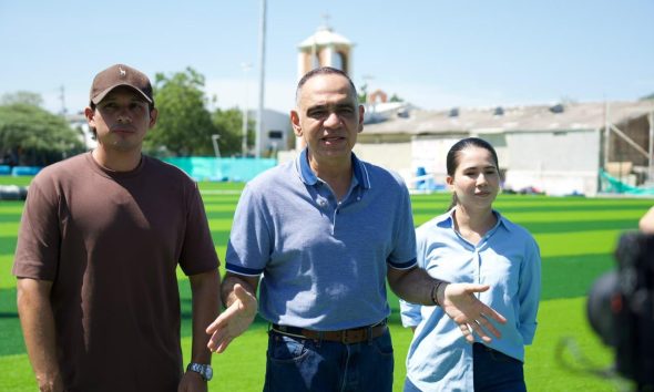 Alcalde Carlos Pinedo Cuello avanza en la construcción de cinco complejos deportivos en Santa Marta