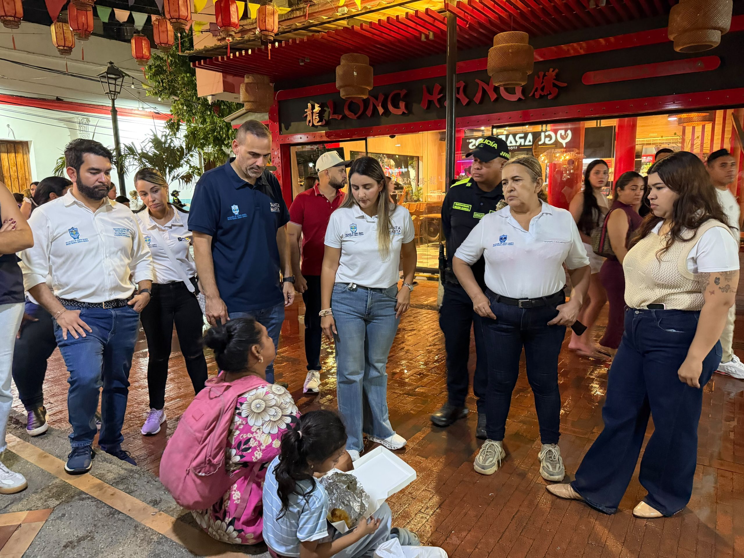 Alcaldía presente en el Centro Histórico con oferta asistencial y protección infantil