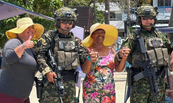 Ejército refuerza presencia en las playas de Santa Marta