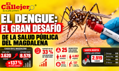 El dengue: el gran desafío de la salud pública del Magdalena