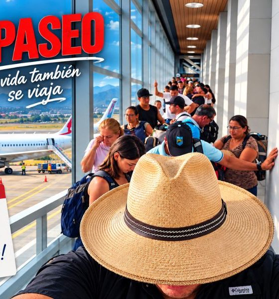 EL PASEO TAMBIÉN SE HACE EN AVIÓN