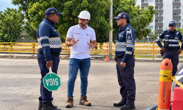 Gobernación implementará medidas para agilizar el tráfico en las obras del Intercambiador Vial de La Piragua