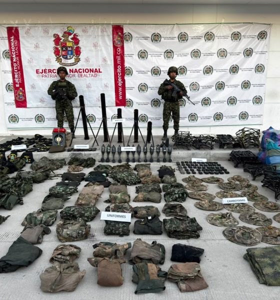 Gobernadora destaca golpe del Ejército a las ACSN tras hallazgo de material de guerra en Santa Marta