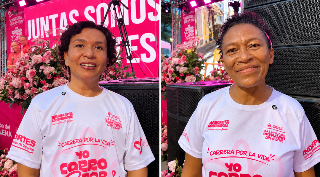 “La vida y la resiliencia ganaron en la 5K”: Olga y Jovana, sobrevivientes de cáncer