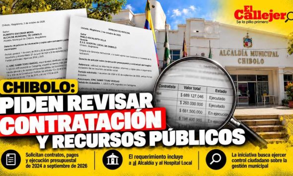 Piden revisar contratación y recursos públicos en Chibolo