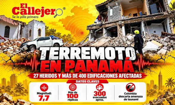 Terremoto en Panamá deja 27 heridos y más de 400 edificaciones afectadas