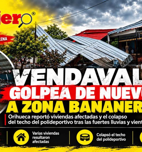 Un vendaval vuelve a golpear al municipio de Zona Bananera